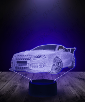 Lampka LED 3D Plexido Samochód Nissan GT-R - 3