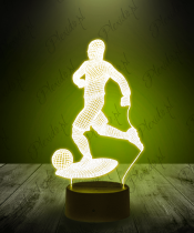 Lampka LED 3D Plexido Piłkarz Piłka Nożna - 1