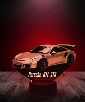 Lampka LED 3D Plexido Auto Porsche 911 GT3 - 1