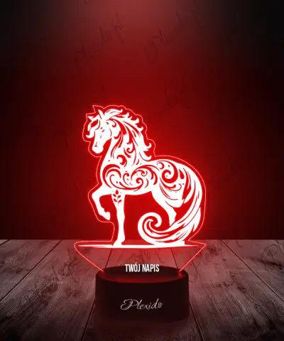 Lampka LED 3D Plexido Unicorn Jednorożec - 1