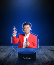 Lampka LED 3D Plexido z Nadrukiem Zenek Martyniuk - 1