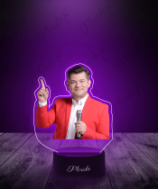 Lampka LED 3D Plexido z Nadrukiem Zenek Martyniuk - 2