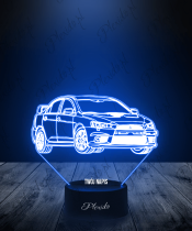 Lampka LED 3D Plexido Mitsubishi Lancer Evolution - 2