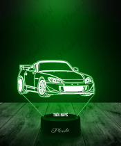 Lampka LED 3D Plexido Samochód Honda S2000 - 2