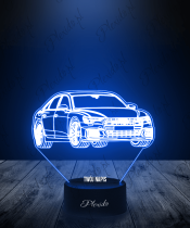 Lampka LED 3D Plexido Samochód Audi S6 - 1