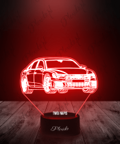 Lampka LED 3D Plexido Samochód Audi S6 - 3