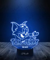 Lampka LED 3D Plexido Tom i Jerry Bajka - 1