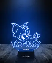 Lampka LED 3D Plexido Tom i Jerry Bajka - 1