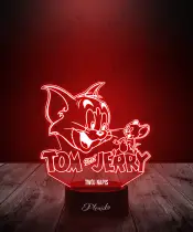 Lampka LED 3D Plexido Tom i Jerry Bajka - 2