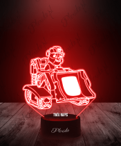 Lampka LED 3D Plexido Psi Patrol Rubble na Koparce - 2