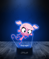 Lampka LED 3D Plexido z Nadrukiem Littlest Pet Shop Minka Maru - 2