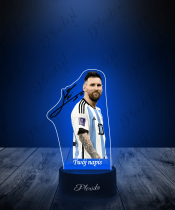 Lampka LED 3D Plexido z Nadrukiem Piłkarz Lionel Messi - 1