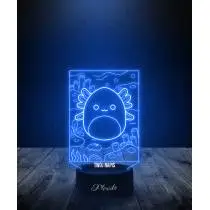 Lampka LED 3D Plexido Squishmallows Axolotl - 1