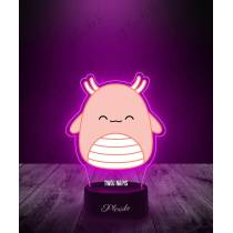 Lampka LED 3D Plexido z Nadrukiem Axolotl Squishmallows - 1