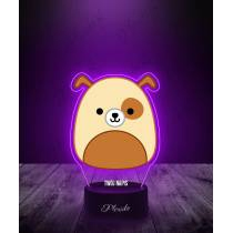 Lampka LED 3D Plexido z Nadrukiem Squishmallows Pies - 3