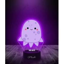 Lampka LED 3D Plexido z Nadrukiem Squishmallows Ośmiornica - 1