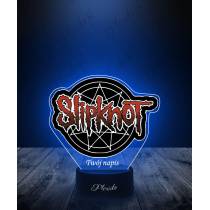 Lampka LED 3D Plexido z Nadrukiem Slipknot - 1