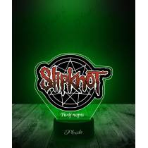 Lampka LED 3D Plexido z Nadrukiem Slipknot - 2