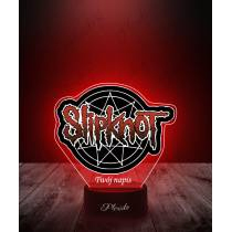 Lampka LED 3D Plexido z Nadrukiem Slipknot - 3