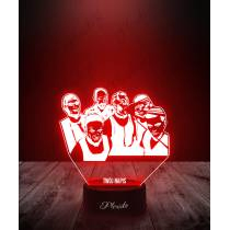 Lampka LED 3D Plexido Metal Rammstein - 2