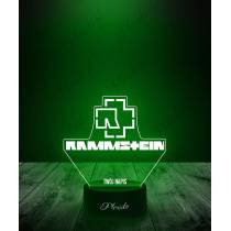 Lampka LED 3D Plexido Rammstein Logo - 3