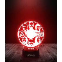 Lampka LED 3D Plexido Muzyka Linkin Park - 1