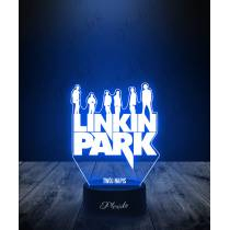 Lampka LED 3D Plexido Muzyka Metal Linkin Park - 2