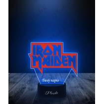 Lampka LED 3D Plexido Metal Iron Maiden - 1