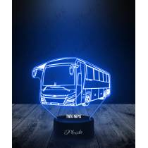 Lampka LED 3D Plexido Prezent Autobus Man - 1