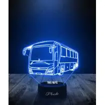 Lampka LED 3D Plexido Prezent Autobus Man - 1