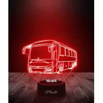 Lampka LED 3D Plexido Prezent Autobus Man - 3