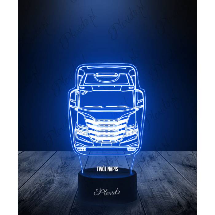 Lampka LED 3D Plexido Prezent Ciężarówka Iveco Tir - 1