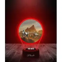 Lampka LED 3D Plexido z Nadrukiem Gra Terraformacja Marsa - 1