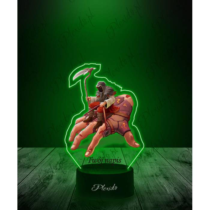 Lampka LED 3D Plexido z Nadrukiem Tibia The Hellgrip - 1