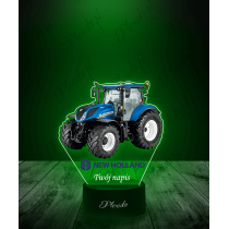 Lampka LED 3D Plexido z Nadrukiem Traktor New Holland T7 SWB - 1