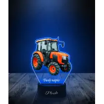 Lampka LED 3D Plexido z Nadrukiem Traktor Kubota L1-522 - 1