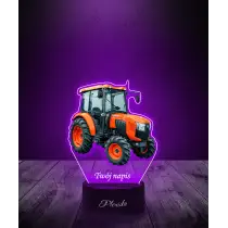 Lampka LED 3D Plexido z Nadrukiem Traktor Kubota L1-522 - 2