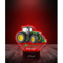 Lampka LED 3D Plexido z Nadrukiem Traktor John Deere 6R 250 - 2