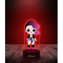 Lampka LED 3D Plexido z Nadrukiem LOL Surprise Rocker - 2