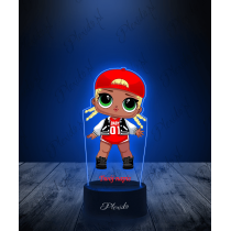 Lampka LED 3D Plexido z Nadrukiem LOL Surprise MC Swag - 2