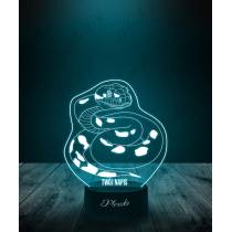 Lampka LED 3D Plexido Prezent Gad Boa Dusiciel - 1