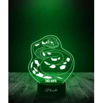 Lampka LED 3D Plexido Prezent Gad Boa Dusiciel - 3