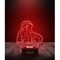 Lampka LED 3D Plexido Prezent Waran z Komodo - 2