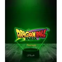 Lampka LED 3D Plexido z Nadrukiem Anime Dragon Ball Daima Logo - 1