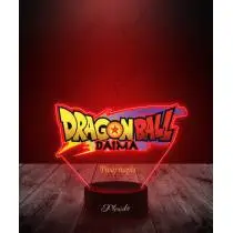 Lampka LED 3D Plexido z Nadrukiem Anime Dragon Ball Daima Logo - 2