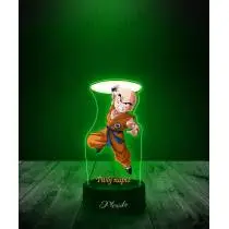 Lampka LED 3D Plexido z Nadrukiem Anime Dragon Ball Dima Krillin - 2