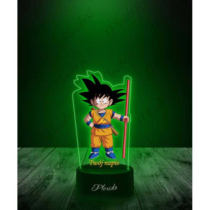 Lampka LED 3D Plexido z Nadrukiem Prezent Anime Dragon Ball Daima Goku - 1