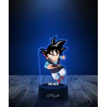 Lampka LED 3D Plexido z Nadrukiem Prezent Anime Dragon Ball Goku - 1