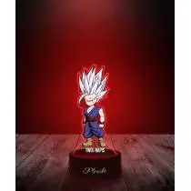 Lampka LED 3D Plexido z Nadrukiem Prezent Anime Dragon Ball Beast Gohan - 3