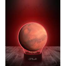 Lampka LED 3D Plexido z Nadrukiem Prezent Astronomia Planeta Mars - 1